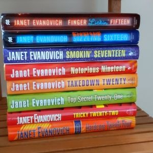 Janet Evanovich - Lot of 8 hardcover books